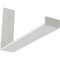 Ekena Millwork Steel Hanging Shelf Bracket, White Primer 2"W x 12"D x 7"H BKTM02X12X07HSPWH - alternate 1